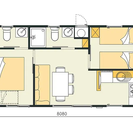 Eurocamp Mobile Homes At Porton Nature Hideouts *