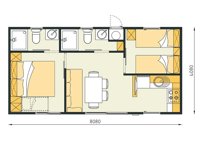 Eurocamp Mobile Homes At Porton Nature Hideouts *