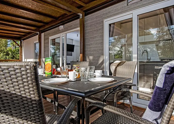Prázdninový areál Eurocamp Mobile Homes At Porton Nature Hideouts Rovinj